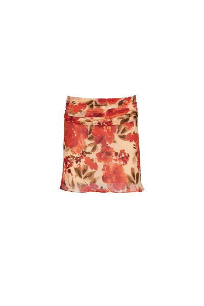 Lucia Mini Skirt CAMELLIA FLORAL