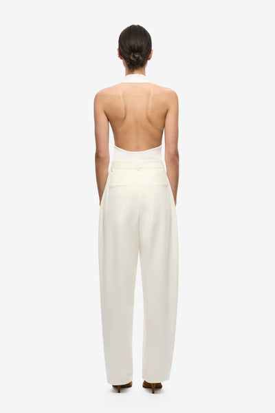 The Scuba Knit Rib Bodysuit IVORY