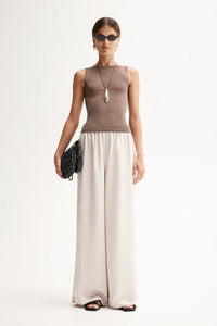 Anouk Knit Top CHOCOLATE