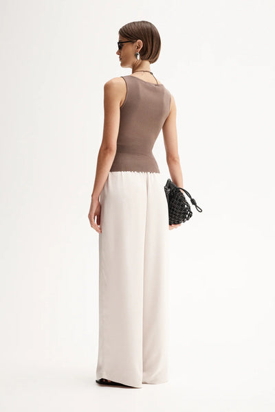 Anouk Knit Top CHOCOLATE