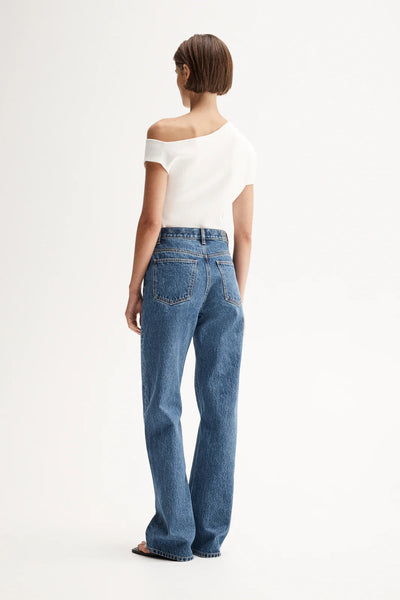 Serena Knit Off Shoulder Top WHITE