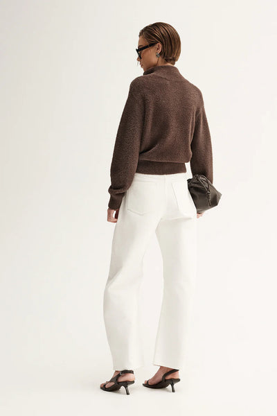 Leon Cardigan CHOCOLATE