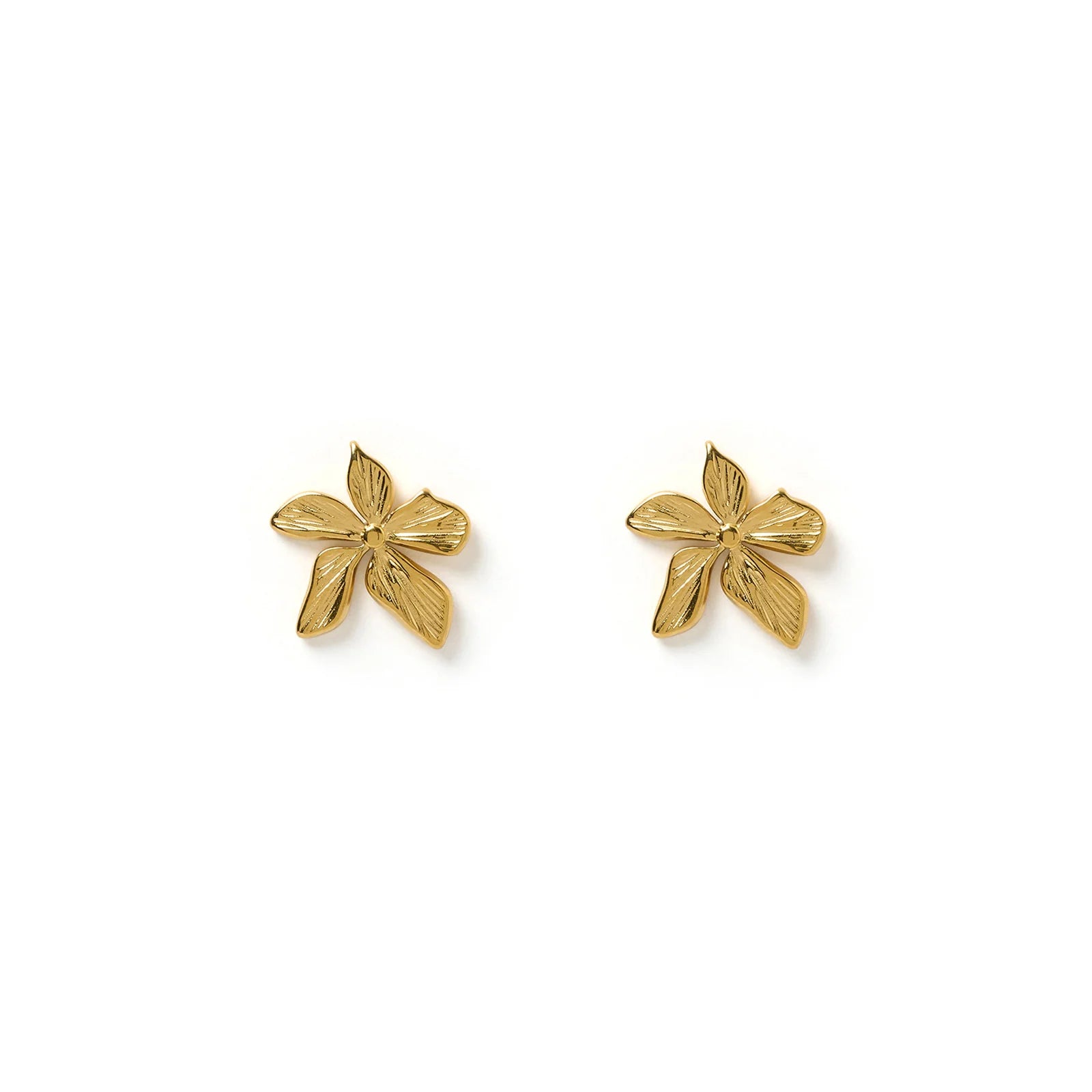 Lily Gold Earrings 14K GOLD PLATED