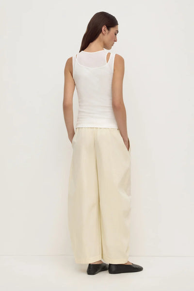 Lola Barrel Pant VANILLA