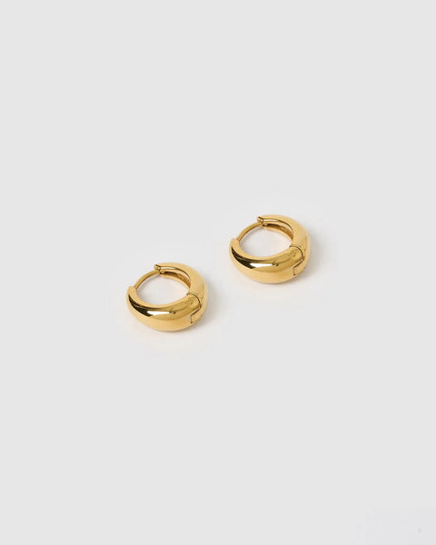 Max Earrings GRANDE 18mm - 14K GOLD PLATED