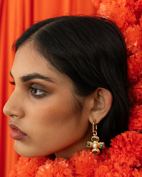 Anushka Earrings 18K GOLD PLATED