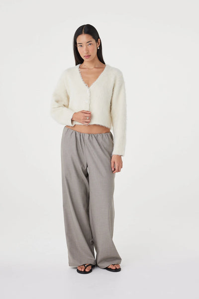Liora Fluffy Cardigan CREAM