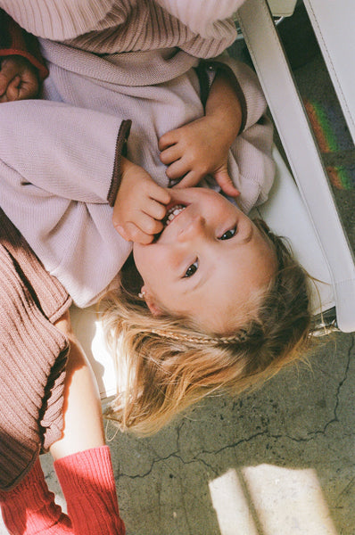 Essential Knit Jumper DUSTY PINK