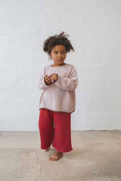 Essential Knit Pants CHILLI