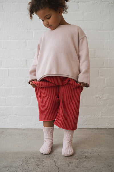 Essential Knit Pants CHILLI