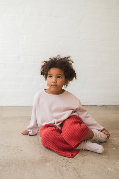 Essential Knit Pants CHILLI