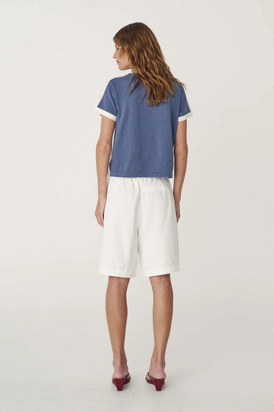 Maryanne Longline Shorts WHITE