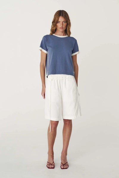 Maryanne Longline Shorts WHITE