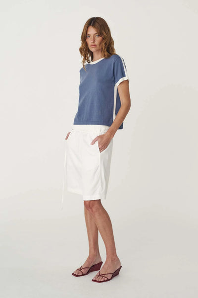 Maryanne Longline Shorts WHITE