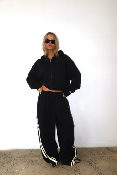 SSAINT Barrel Pant BLACK/ BUTTER