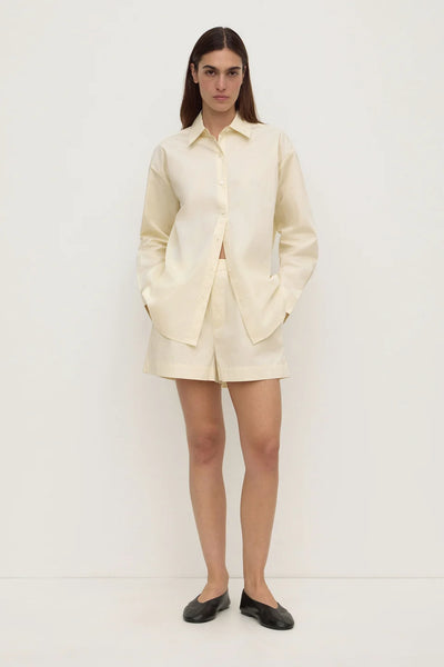 Micha Poplin L/S Shirt VANILLA