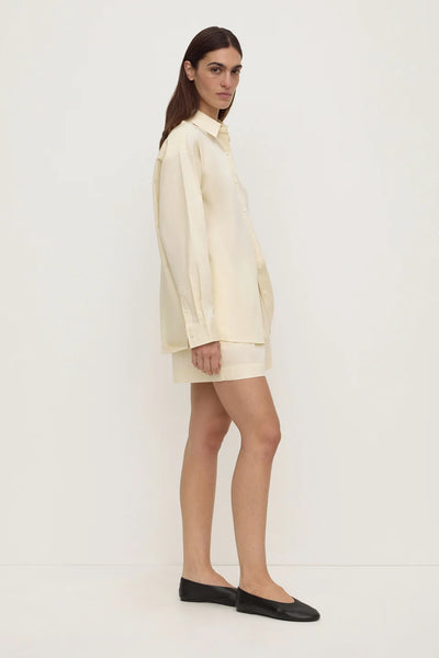 Micha Poplin L/S Shirt VANILLA