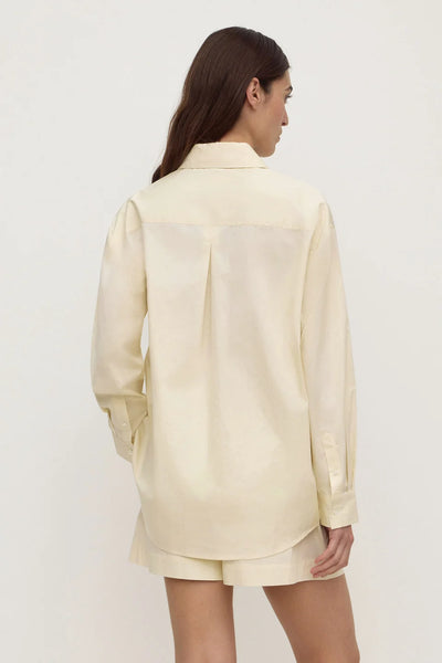 Micha Poplin L/S Shirt VANILLA