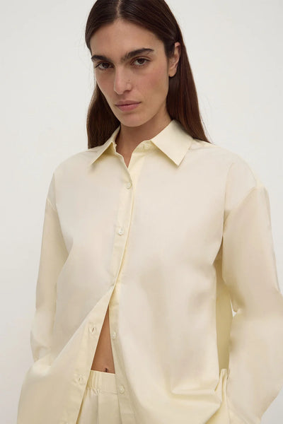 Micha Poplin L/S Shirt VANILLA