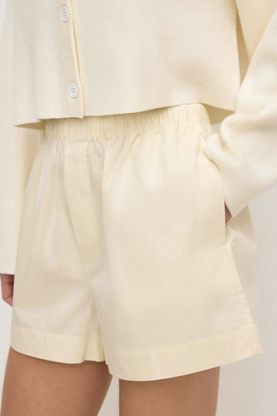 Micha Poplin Shorts VANILLA
