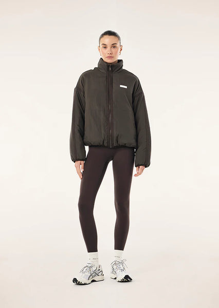 Off Set Jacket COFFEE