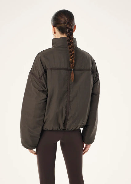 Off Set Jacket COFFEE