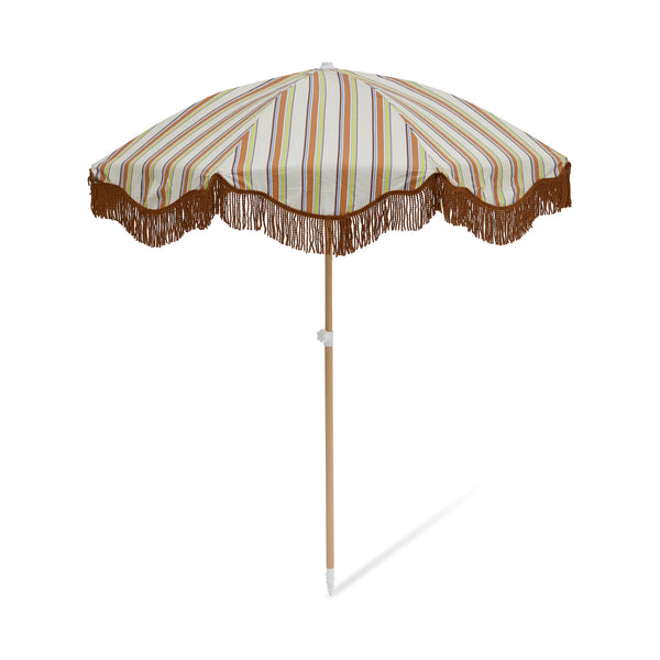 Vintage Stripe Aluminium Beach Umbrella