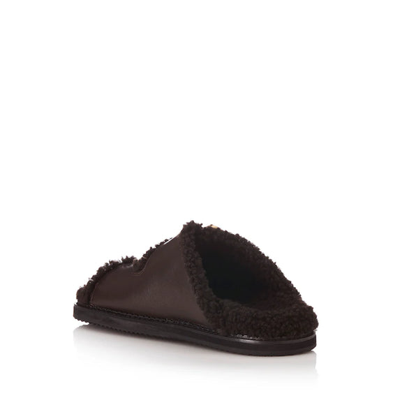 Panama CHOC LEATHER/SHEARLING