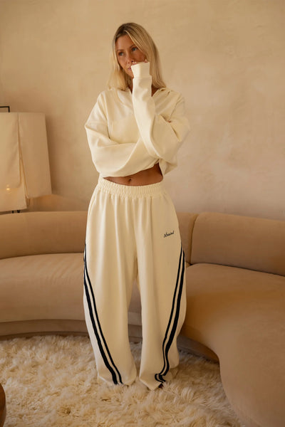 SSAINT Barrel Pant BUTTER & NAVY