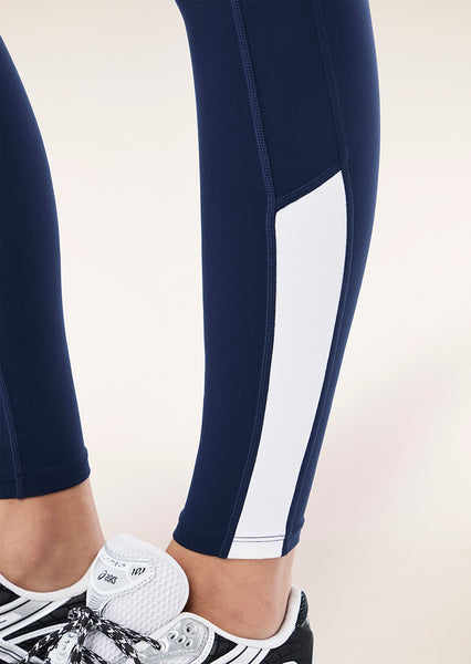 Quickline FL Legging DARK NAVY/ WHITE