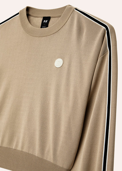 Retreat Knit Jumper OXFORD TAN