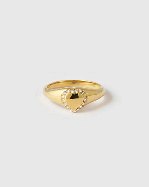 Rosie Heart Ring 14K GOLD PLATED