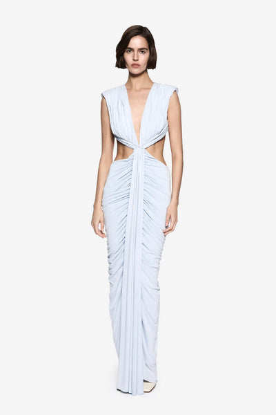 Solacia Cupro Dress SKYWRITING