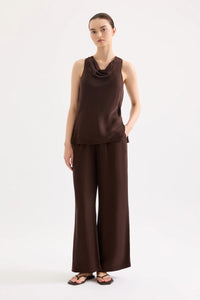 Raven Cupro Pant RAISIN