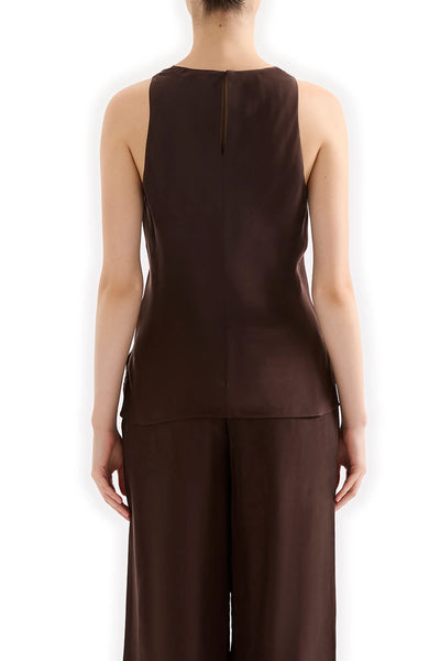 Raven Cupro Top RAISIN
