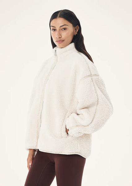 Surge Teddy Jacket WHISPER WHITE