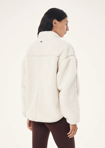 Surge Teddy Jacket WHISPER WHITE