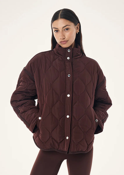 Surge Quilt Jacket MAHOGANY