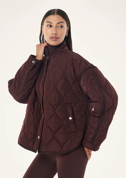 Surge Quilt Jacket MAHOGANY
