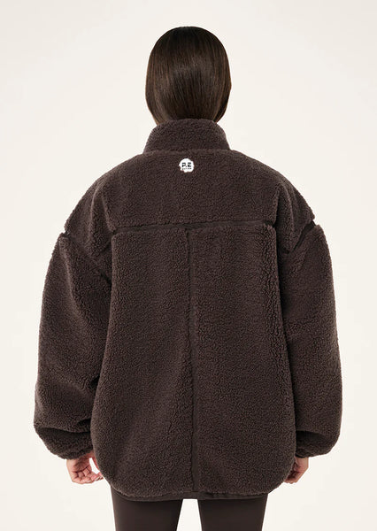 Surge Teddy Jacket COFFEE