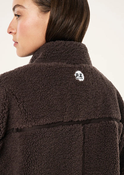 Surge Teddy Jacket COFFEE