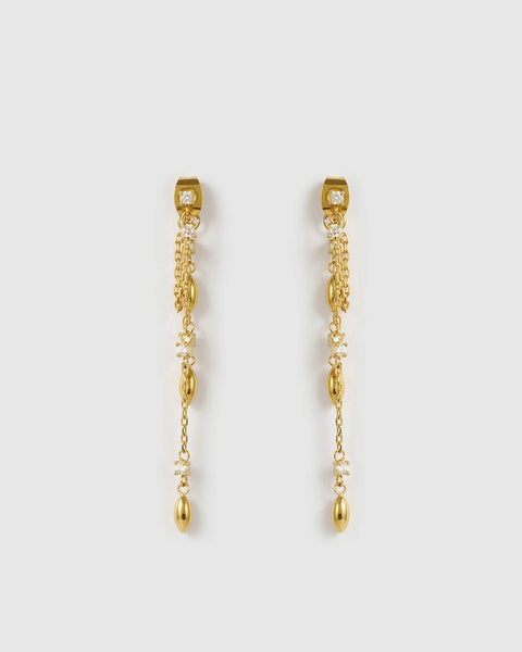 Suri GOLD Earrings 14K GOLD PLATED