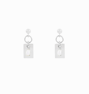 Tara Freshwater Pearl Earrings STERLING SILVER