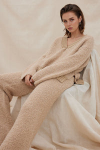 Axis Knit Sweater MINK