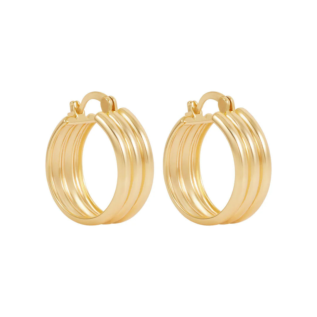 Tessa Hoops 14K GOLD VERMEIL