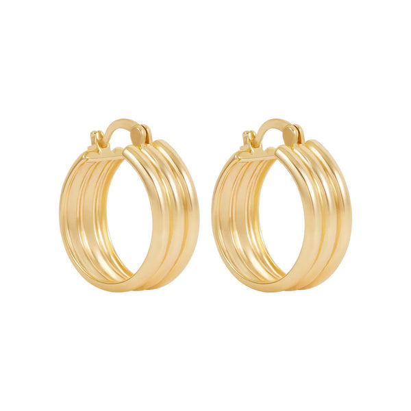 Tessa Hoops 14K GOLD VERMEIL