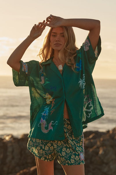 The Patron Shirt SEAS THE DAY GREEN