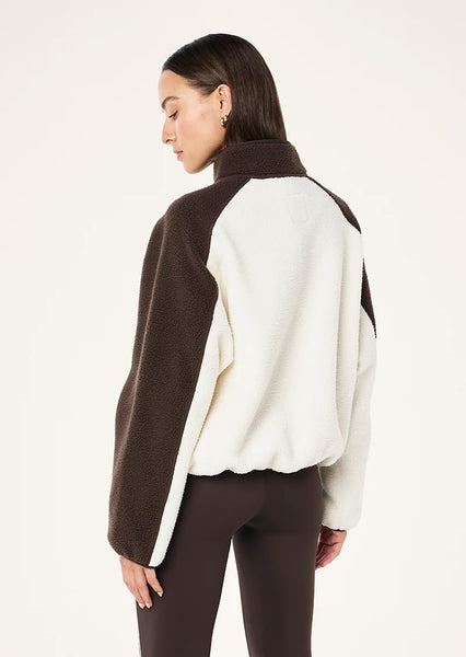 Takeover Jacket COFFEE/ WHISPER WHITE