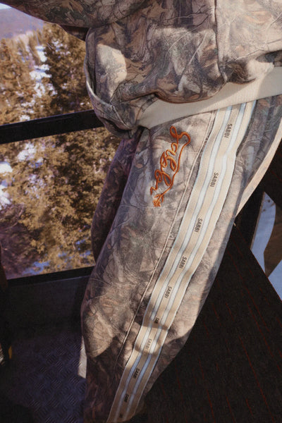 The Name Yourself Barrel-Leg Trackpants TREE CAMO