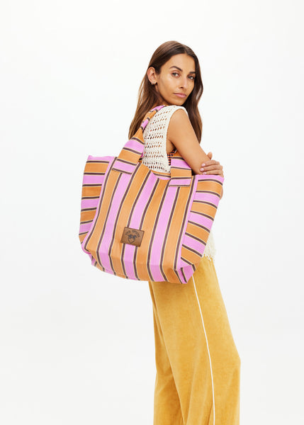 Puerto Market Tote Bag STRIPE